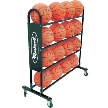 Markwort Basketball Trolley For 16 Balls