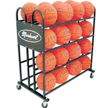 Markwort Basketball Trolley - For 36 Balls