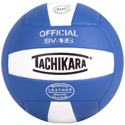 Tachikara SV-18S Composite Volleyball - Royal/White