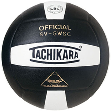 Tachikara SV5-WSC Sensi-Tec Volleyball - Black/White