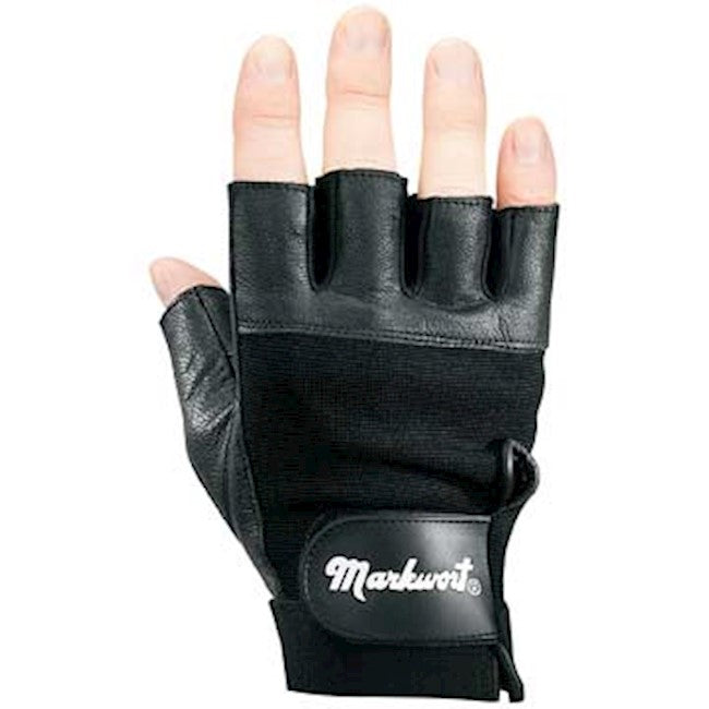 Markwort Weight Lifting Gloves- Palm Pad - Black