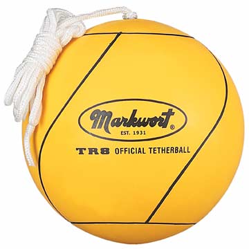 Markwort Tetherball - Yellow