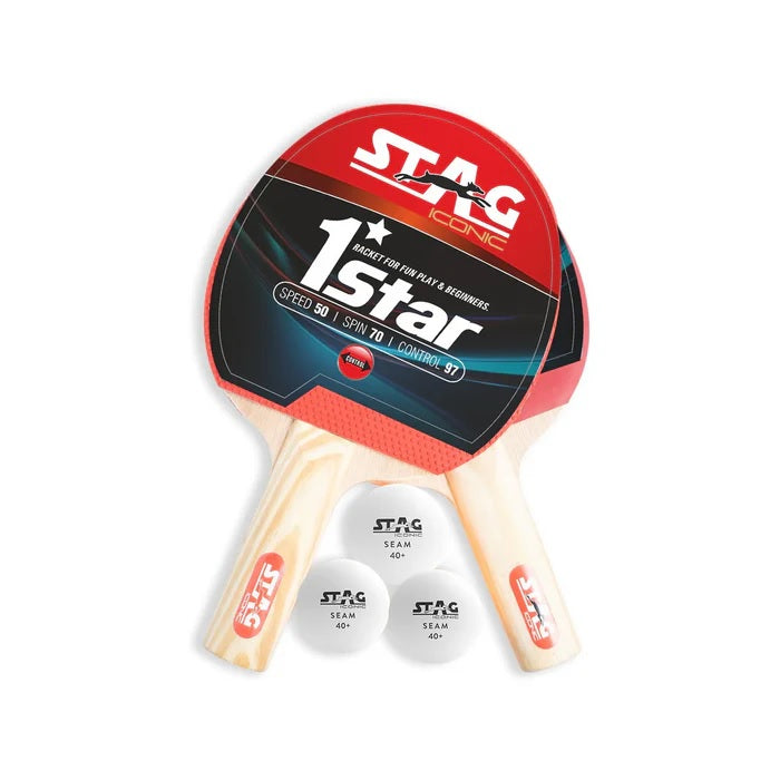 Stag 1 Star Table Tennis Set