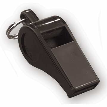 Markwort Plastic Whistle - 2 - Black